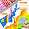 主图_02 144 Pcs Tempera Paint Sticks, 12 Classic Colors, Washable Solid Paint Sticks for Kids Toddlers, Painting Art Supplies for Classroom Students, Class Pack, Non-Toxic, Quick Drying, Back to School Supplies Bulk