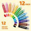 主图_03 144 Pcs Tempera Paint Sticks, 12 Classic Colors, Washable Solid Paint Sticks for Kids Toddlers, Painting Art Supplies for Classroom Students, Class Pack, Non-Toxic, Quick Drying, Back to School Supplies Bulk