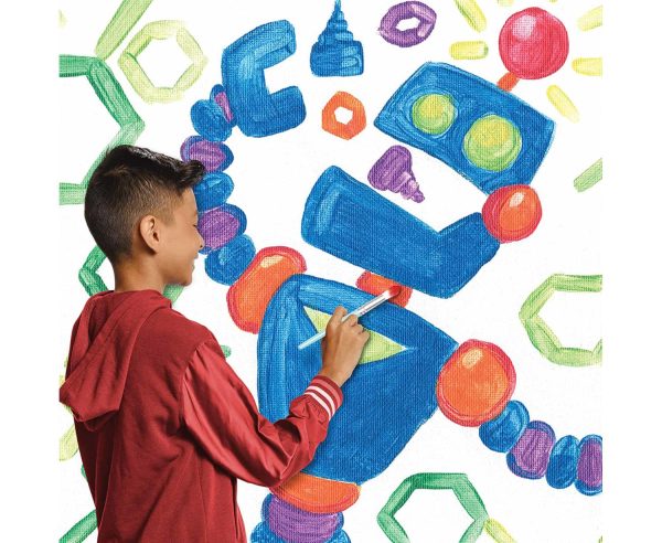 主图_05 Washable Paint for Kids (12ct), Teacher Classroom Must Have, Bulk Paint Set, Nontoxic Kids Arts & Craft Supplies, Back to School Essentials, 16 Oz